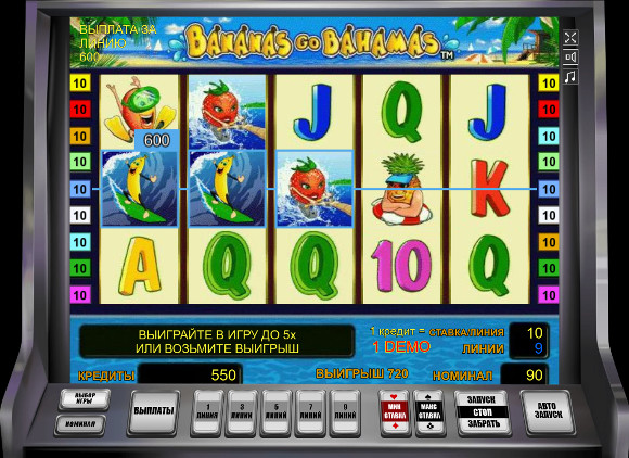 Игровой автомат Bananas Go Bahamas - выгодно проведи время в Вулкан казино