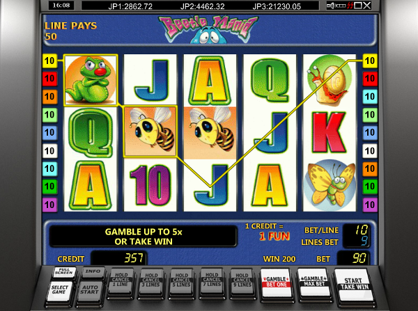 Игровой автомат Beetle Mania - очень неплохие выигрыши в казино Вулкан Вегас